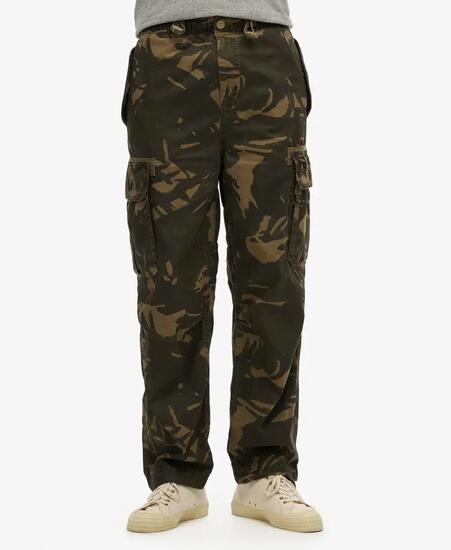superdry Pantalon Baggy Parachute Pants Para Camo – Coupe large, pratique