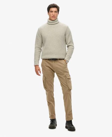 superdry Core Cargo Pants — robuste Cargohose in Schwarz
