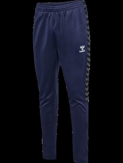 hummel hmlAUTHENTIC TRAINING PANTS spodnie treningowe czarne poliester – BLACK