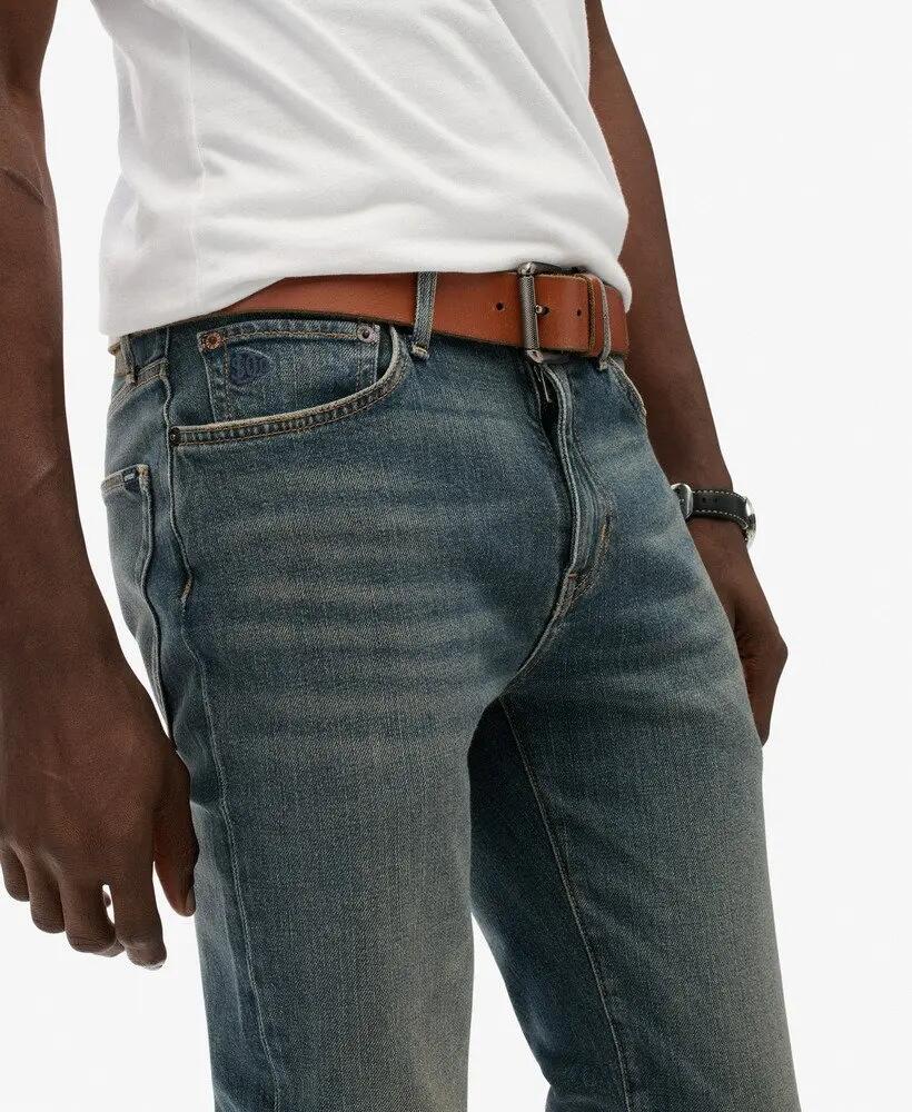 superdry Jeans Vintage Skinny em algodão orgânico — Storm Blue 2/6