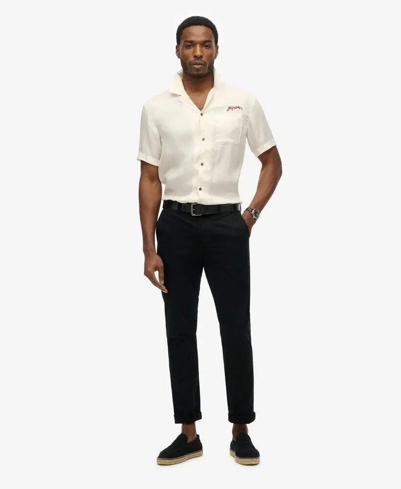 superdry Merchant Suika Shirt — camicia uomo in viscosa e cupro 2/4