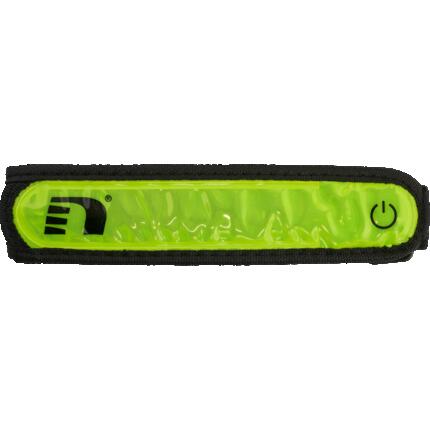 hummel Wristband FLASHING LIGHTBAND — odblaskowa opaska migająca – NEON YELLOW