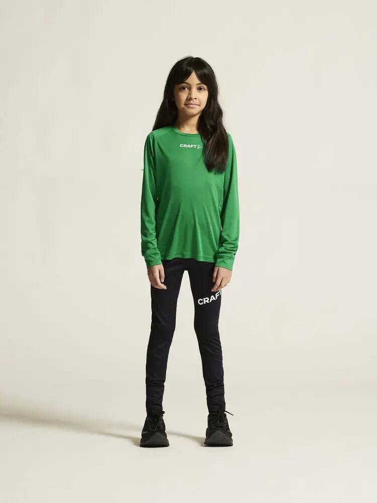 craft Rush 2.0 LS Tee Jr — t‑shirt manga comprida leve 6/7