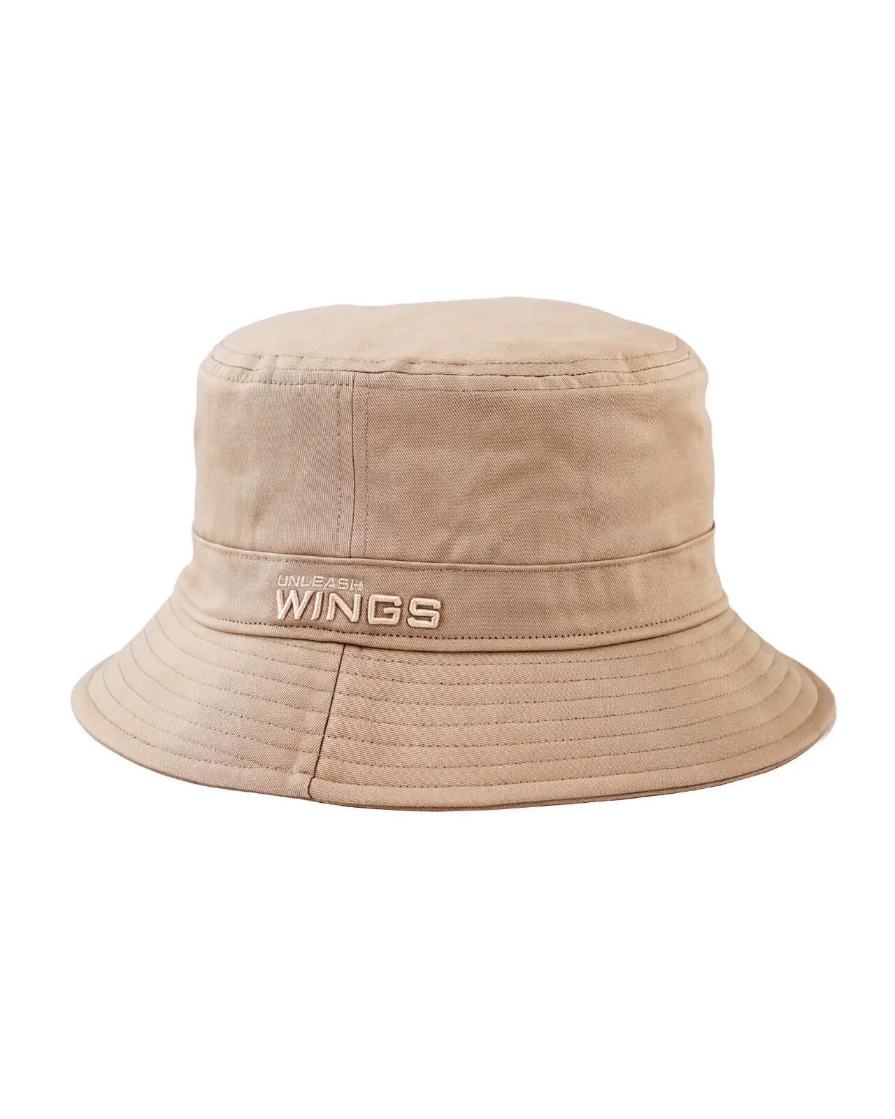 Bucket Hat WINGS UNLEASH katoenen hoed BEIGE 4/6
