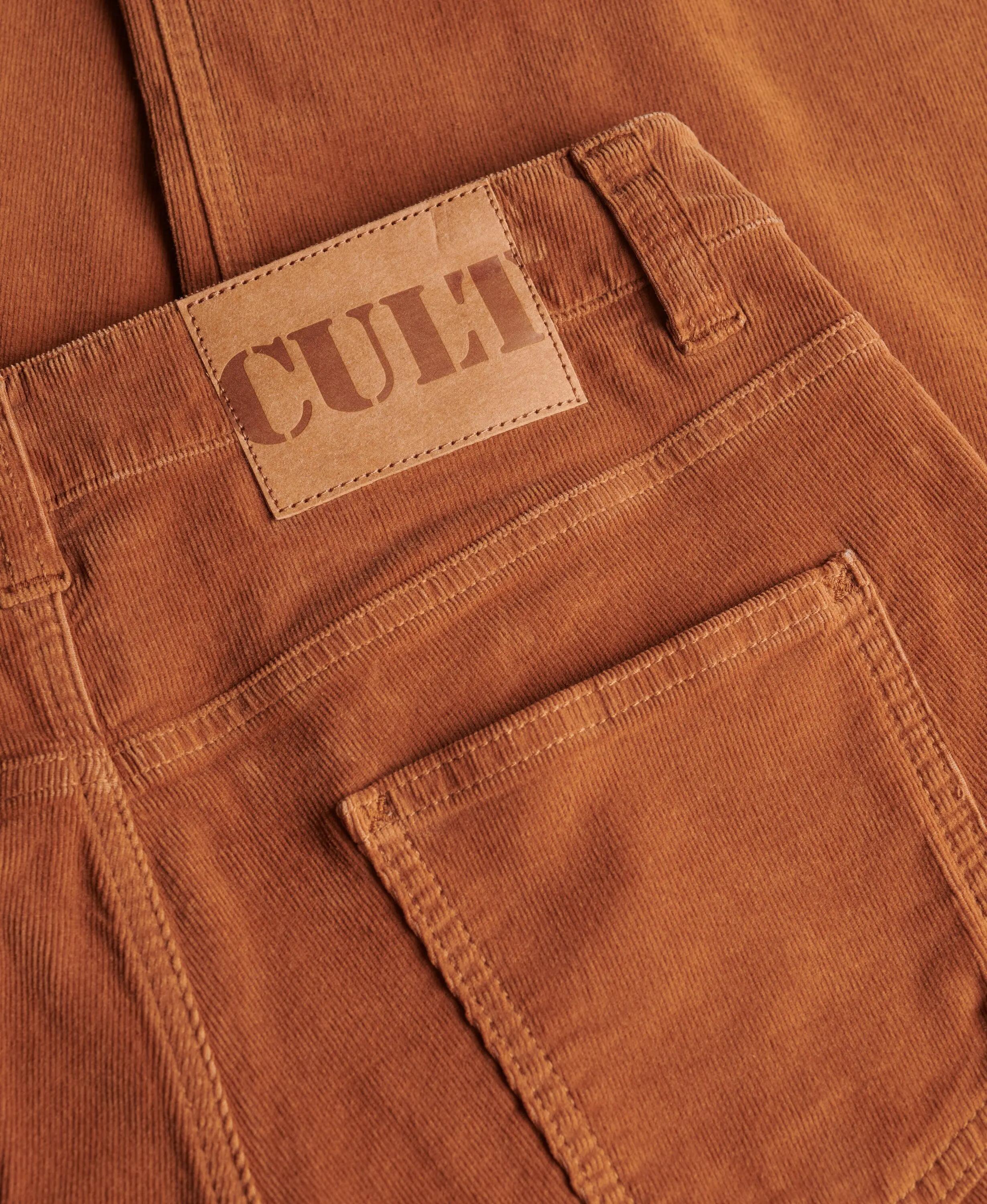 superdry Pantalon Mini Corduroy Taille Mi-haute Coupe Baggy 7/7