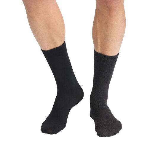Lot de 2 paires de mi-chaussettes Homme Thermo
