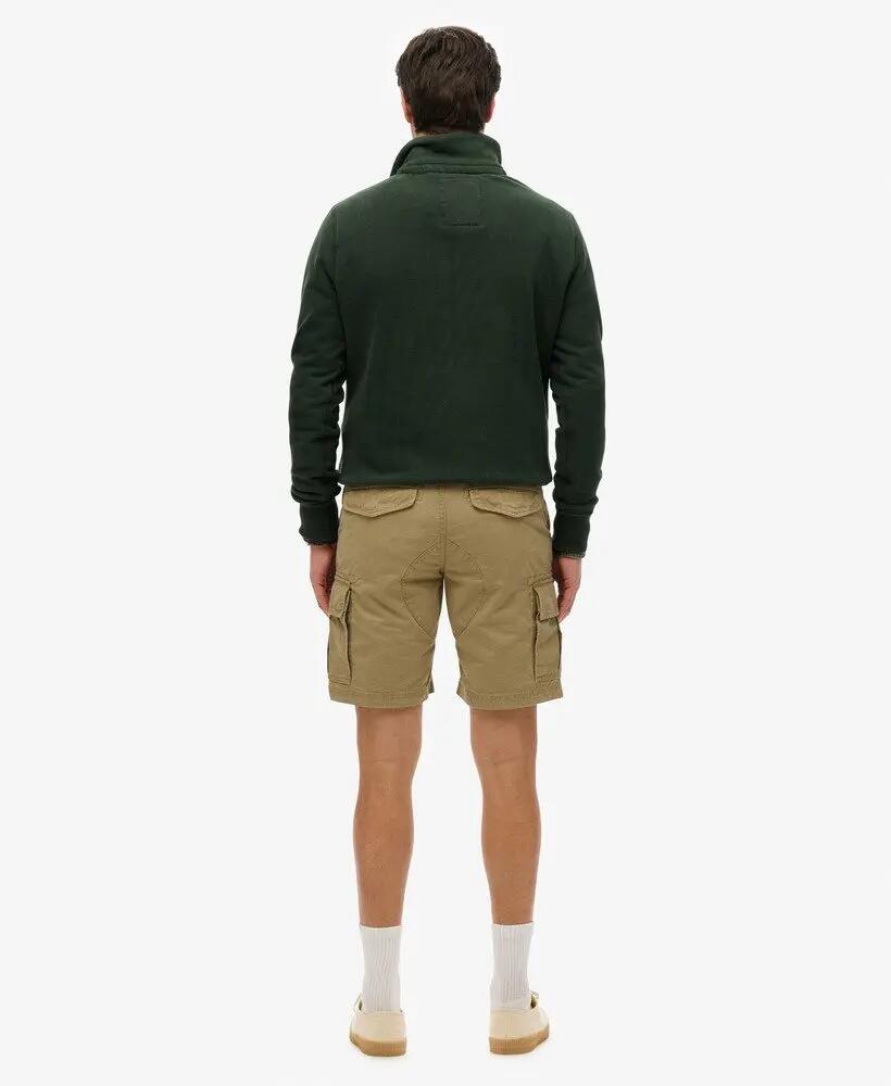 superdry Organic Cotton Heavy Cargo Shorts – 100% algodão – Dress Beige 3/5