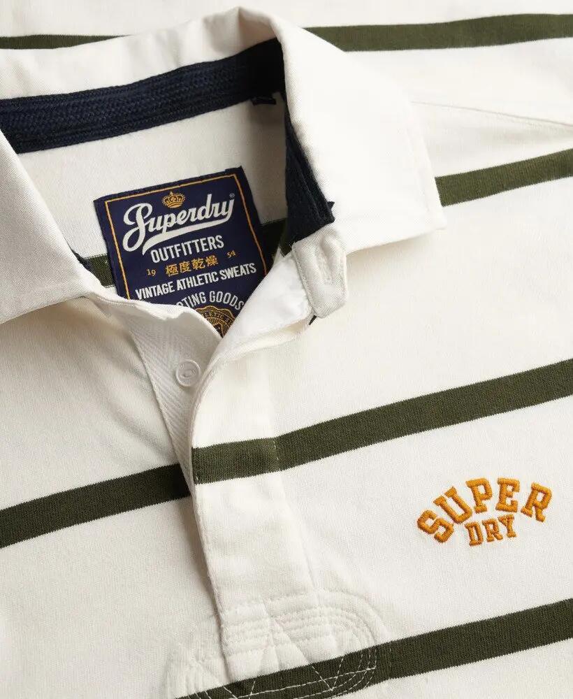 superdry Rugby Top Vintage Athletic Stripe in cotone 7/7