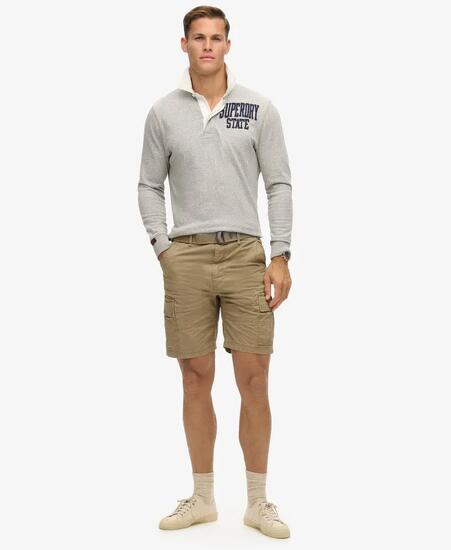 superdry Heavy Cargo Shorts katoen - Dress Beige
