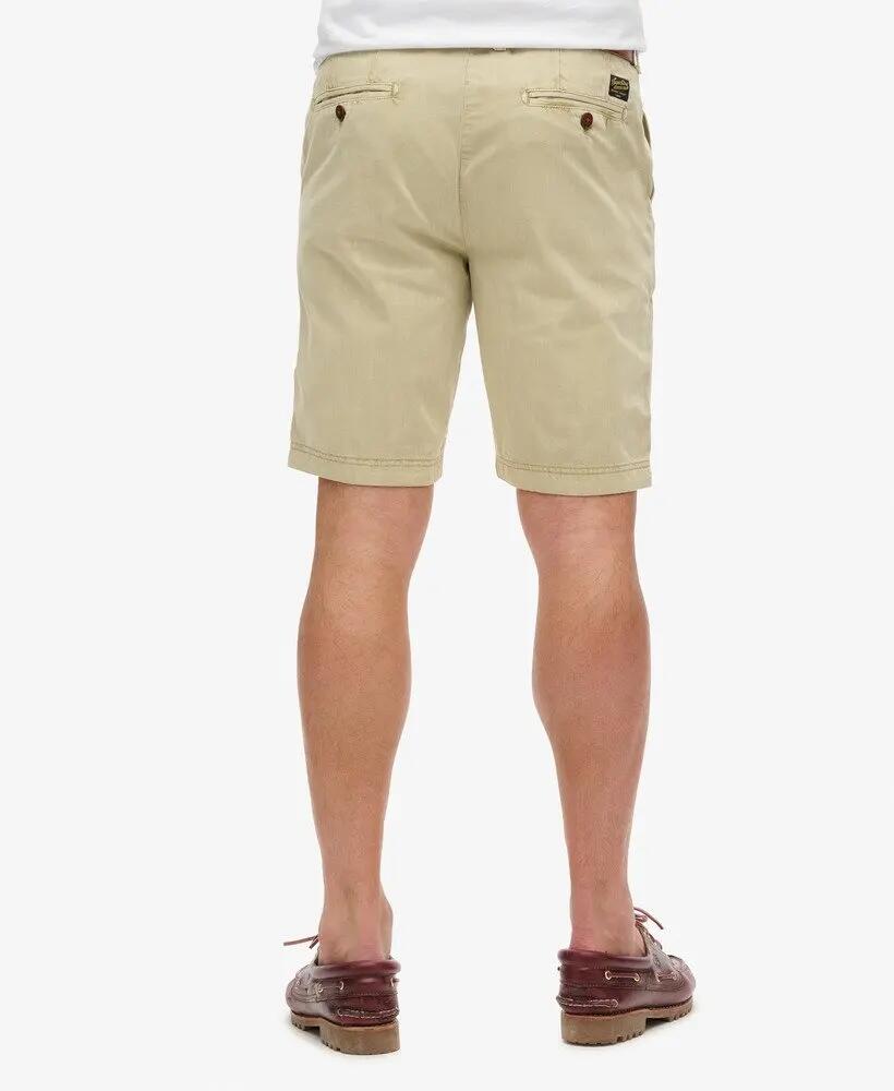 superdry Vintage International Chino Shorts slim fit bawełna ze streczem 3/7