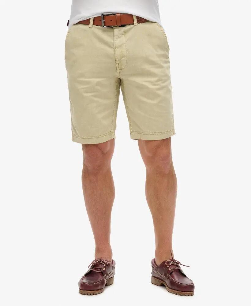 superdry Vintage International Chino Shorts slim fit bawełna ze streczem 2/7