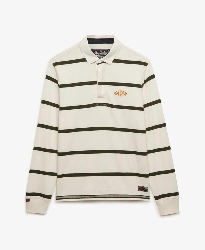 superdry Rugby Top Vintage Athletic Stripe in cotone 2/7
