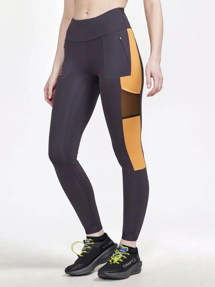 craft PRO Trail Tights W – Leggings trail em poliamida reciclada 2/7