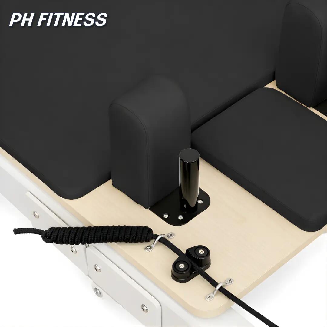 Reformer Pilates PRO alluminio pieghevole | PH Fitness 7/8