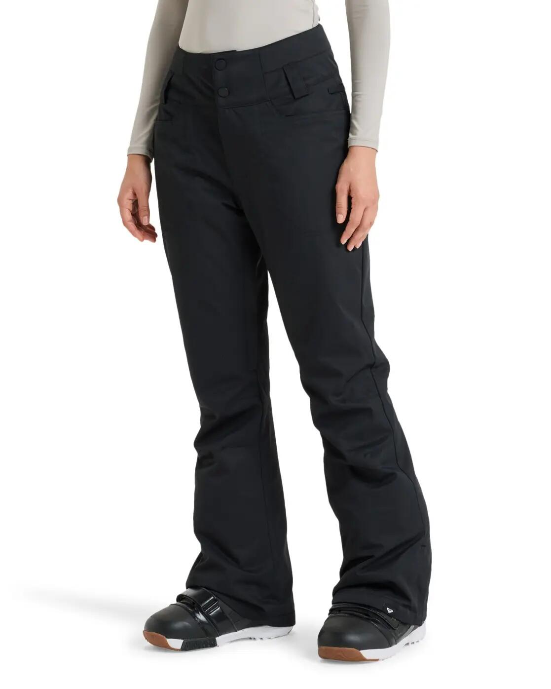 Pantalon de snow technique DIVERSION 10K Noir Femme 3/4
