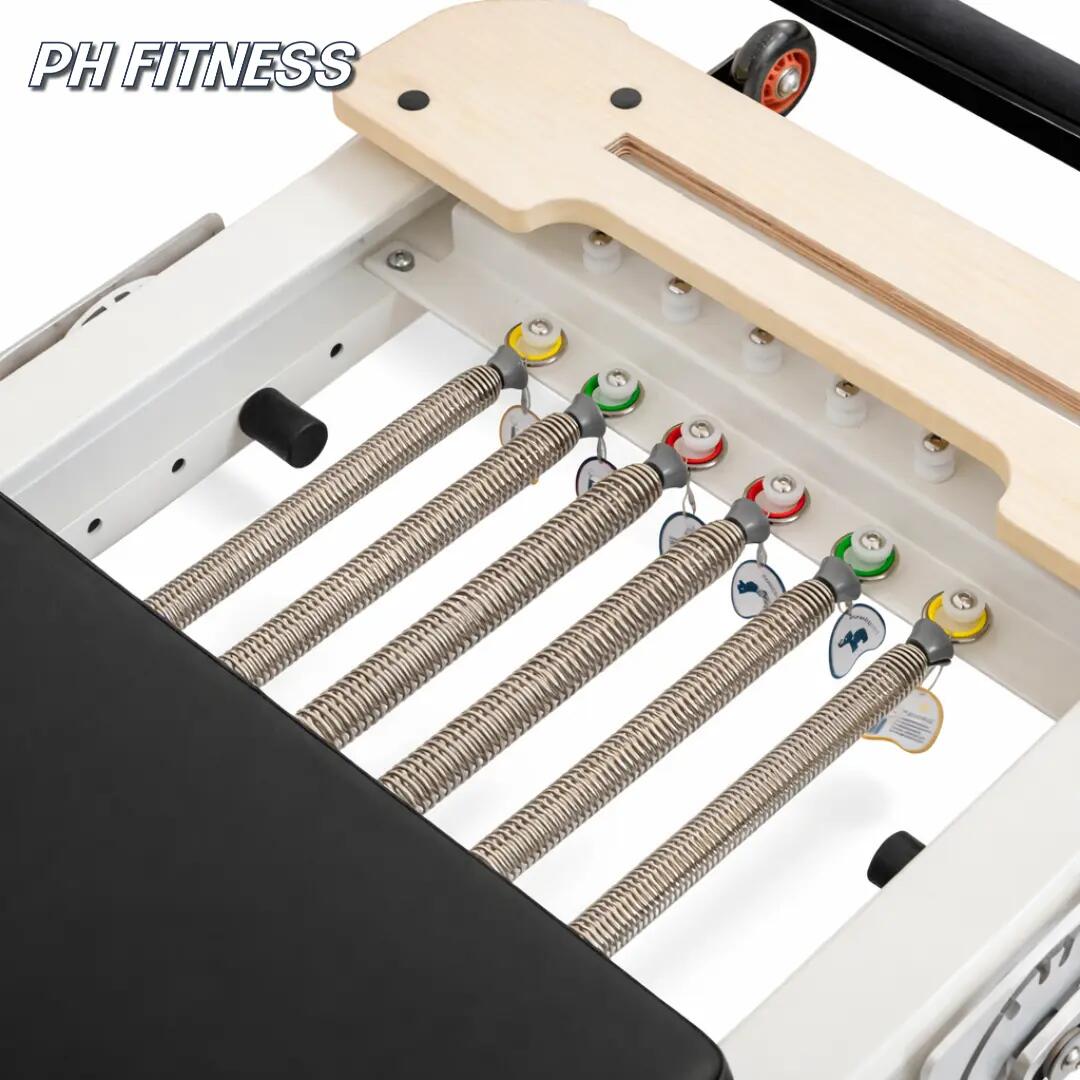 Reformer Pilates PRO alluminio pieghevole | PH Fitness 5/8