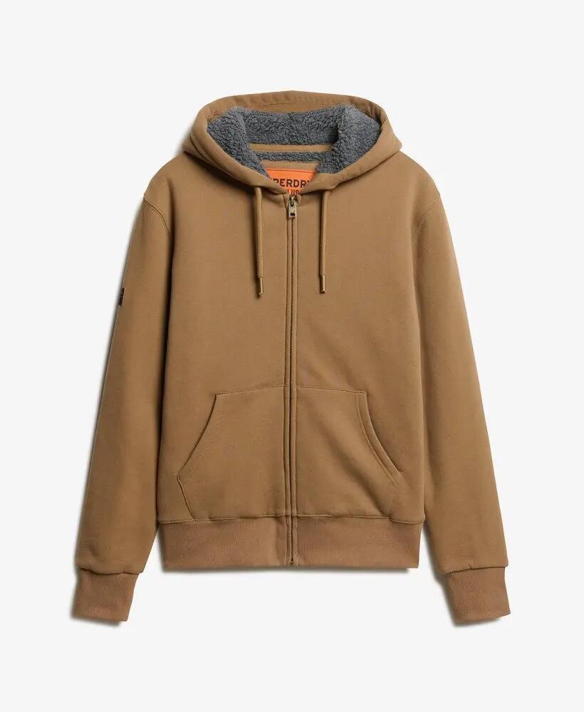 superdry Hoodie com fecho e forro Borg 6/6
