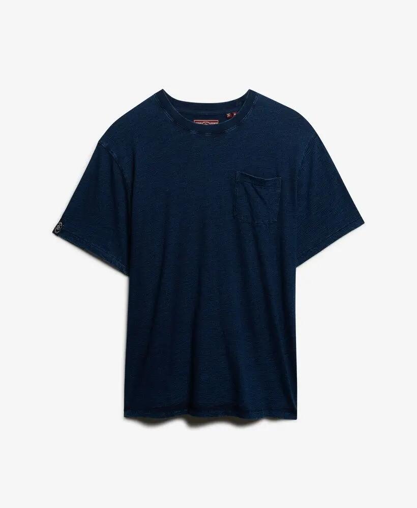 superdry The Merchant Store T‑shirt com bolso – Corte loose, 100% algodão 6/6