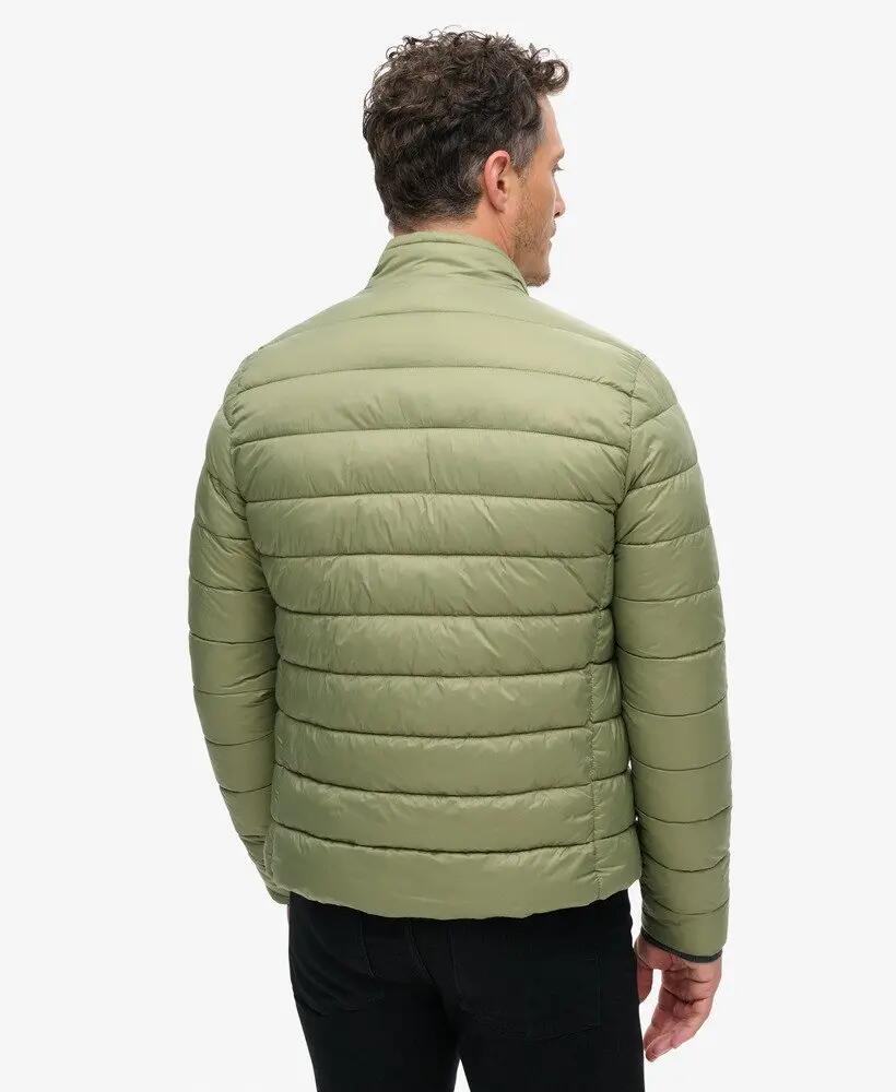 superdry Chaqueta acolchada ligera Oil Green 4/7