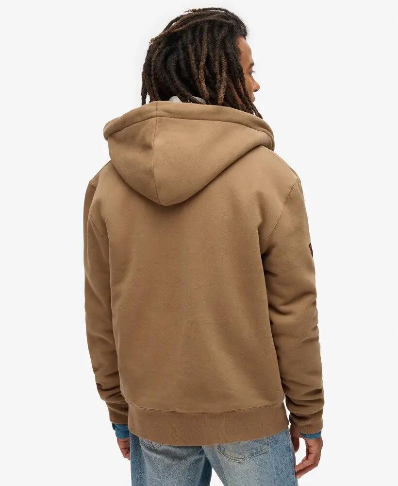 superdry Hoodie com fecho e forro Borg 4/6