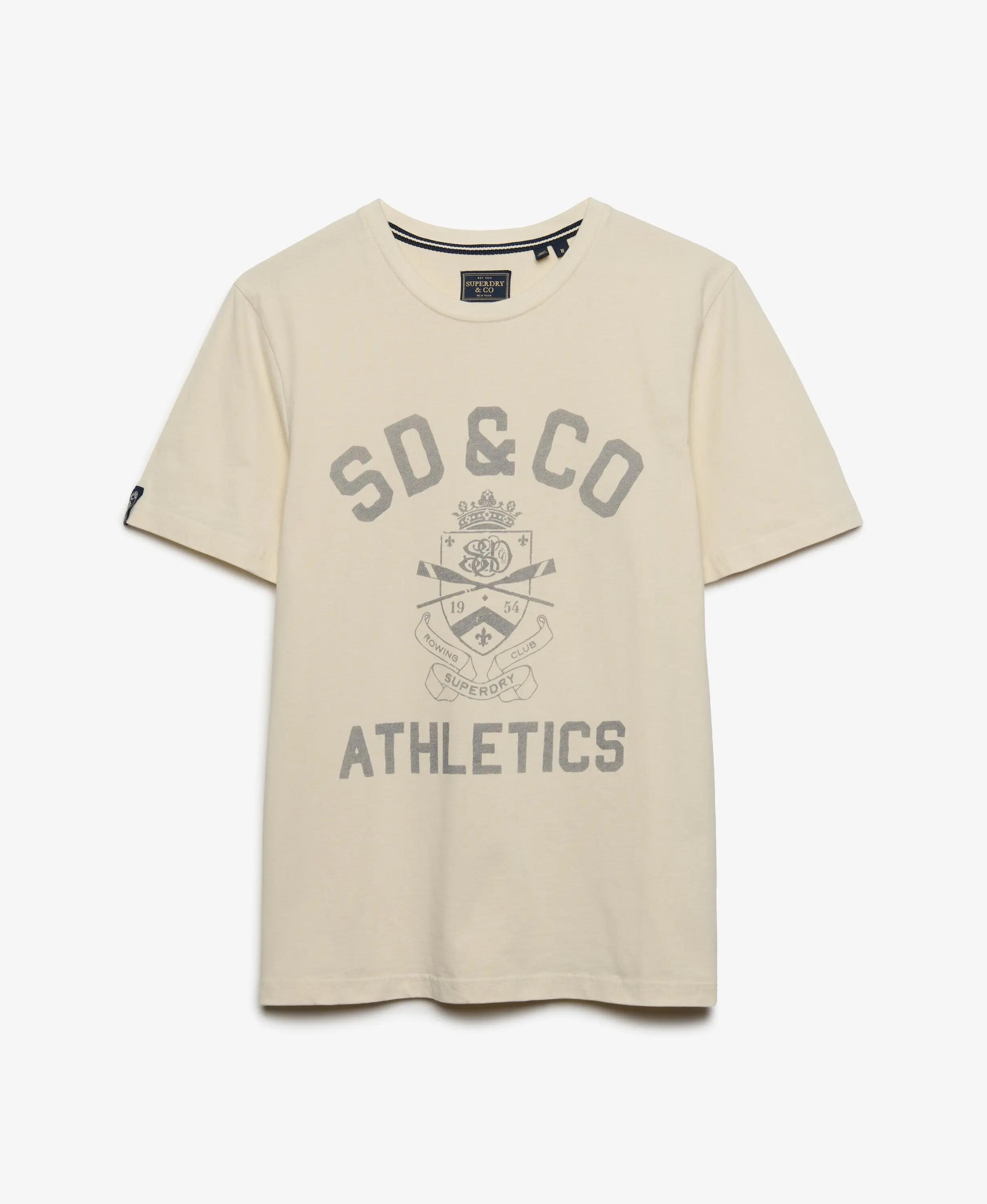 superdry T-shirt Gothic Varsity en coton bio – coupe relaxed 7/7