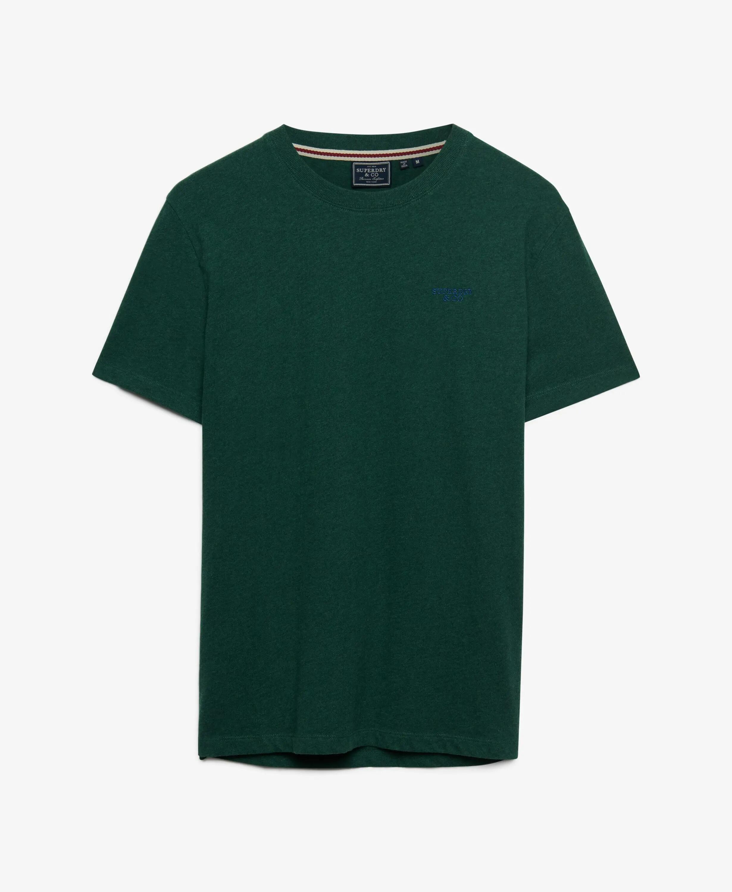 superdry Camiseta Essential Stacked Logo bordada en algodón orgánico 7/7