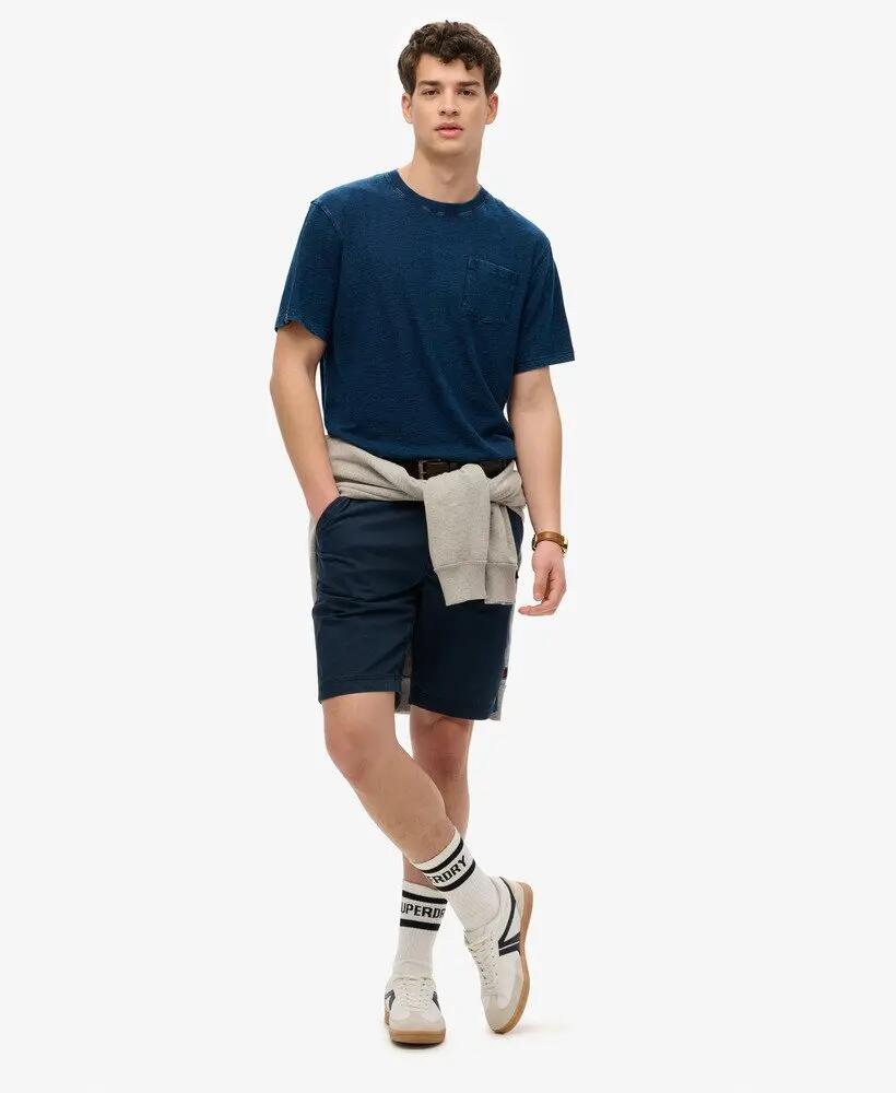 superdry The Merchant Store T‑shirt com bolso – Corte loose, 100% algodão 2/6