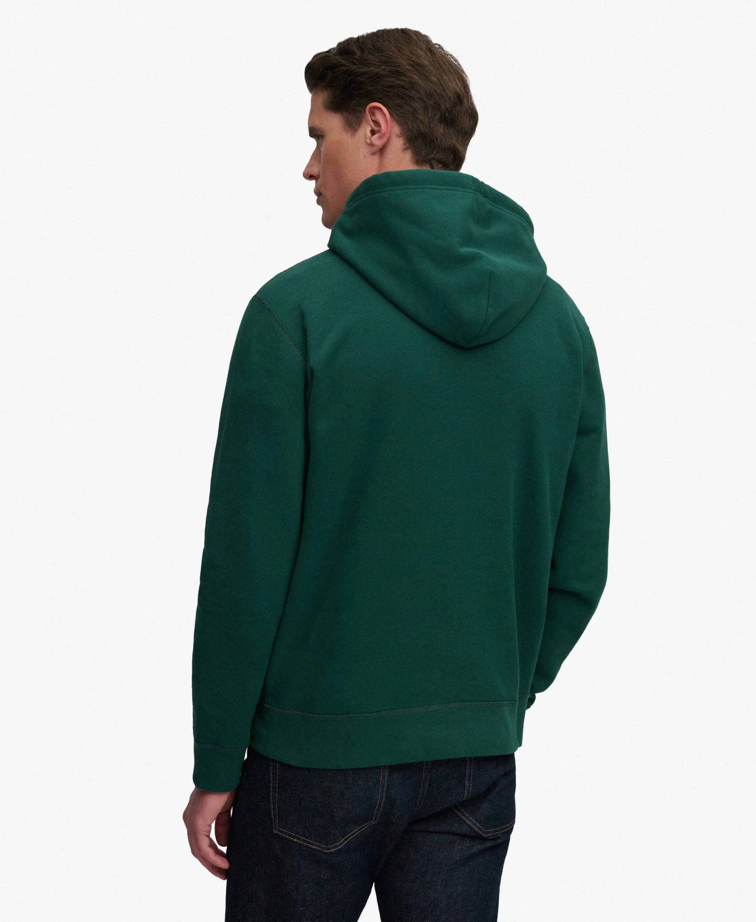 superdry Hoodie Essential SD Co Logo – corte relaxed, Varsity Green 5/7