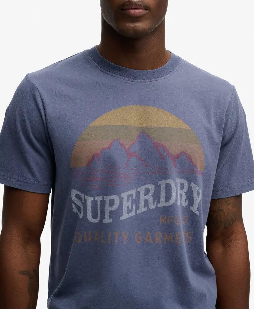 superdry T-shirt Outdoors Mountain Relaxed en coton bio 2/5