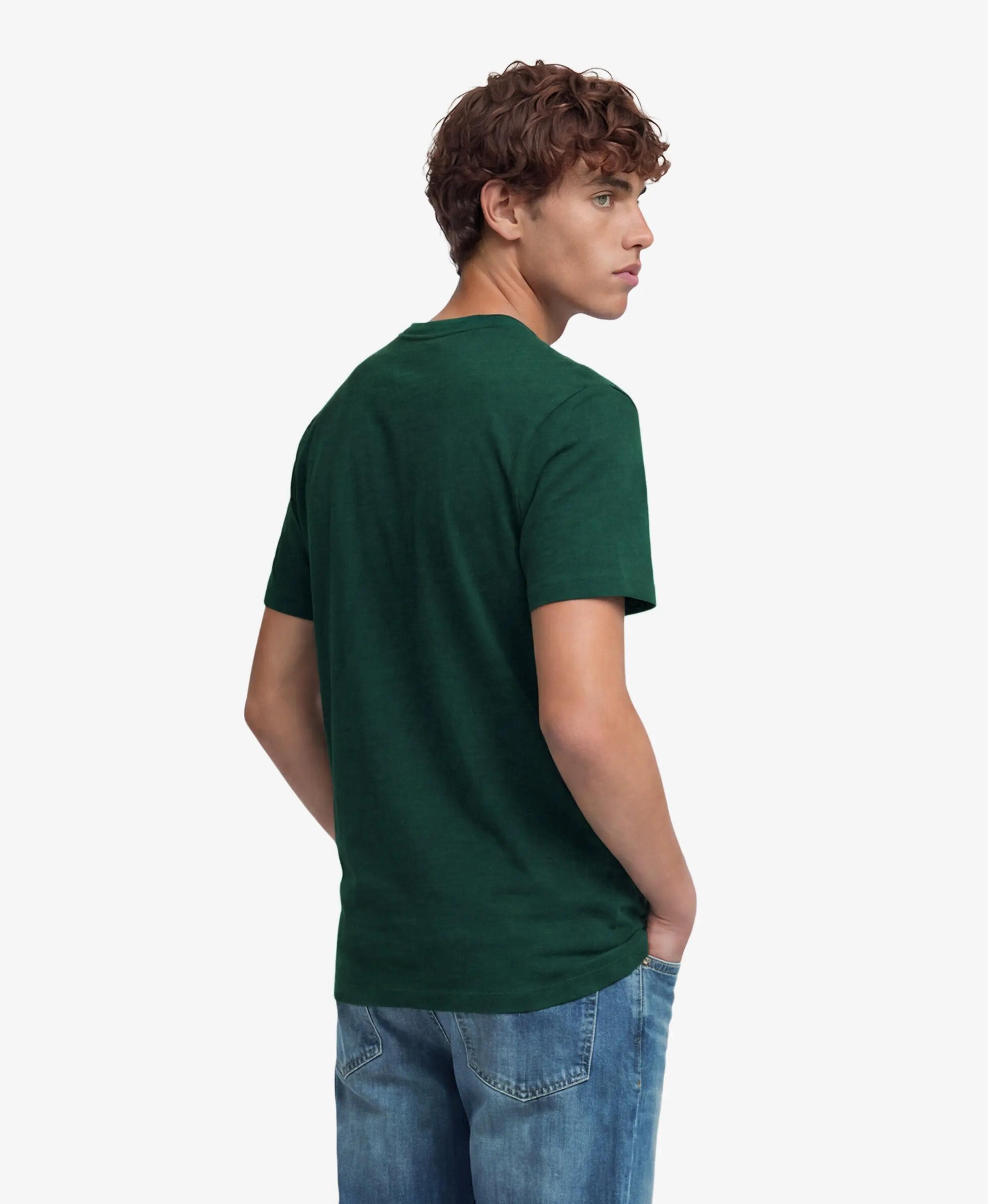 superdry Camiseta Essential Stacked Logo bordada en algodón orgánico 5/7
