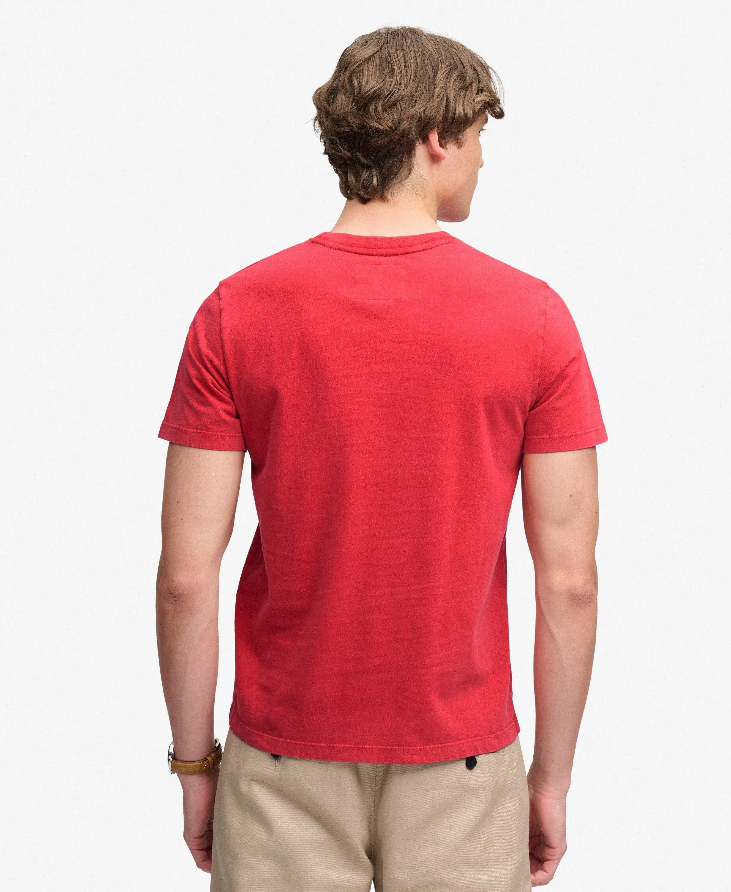 superdry T-shirt Vintage Script en coton — look rétro craquelé 5/7