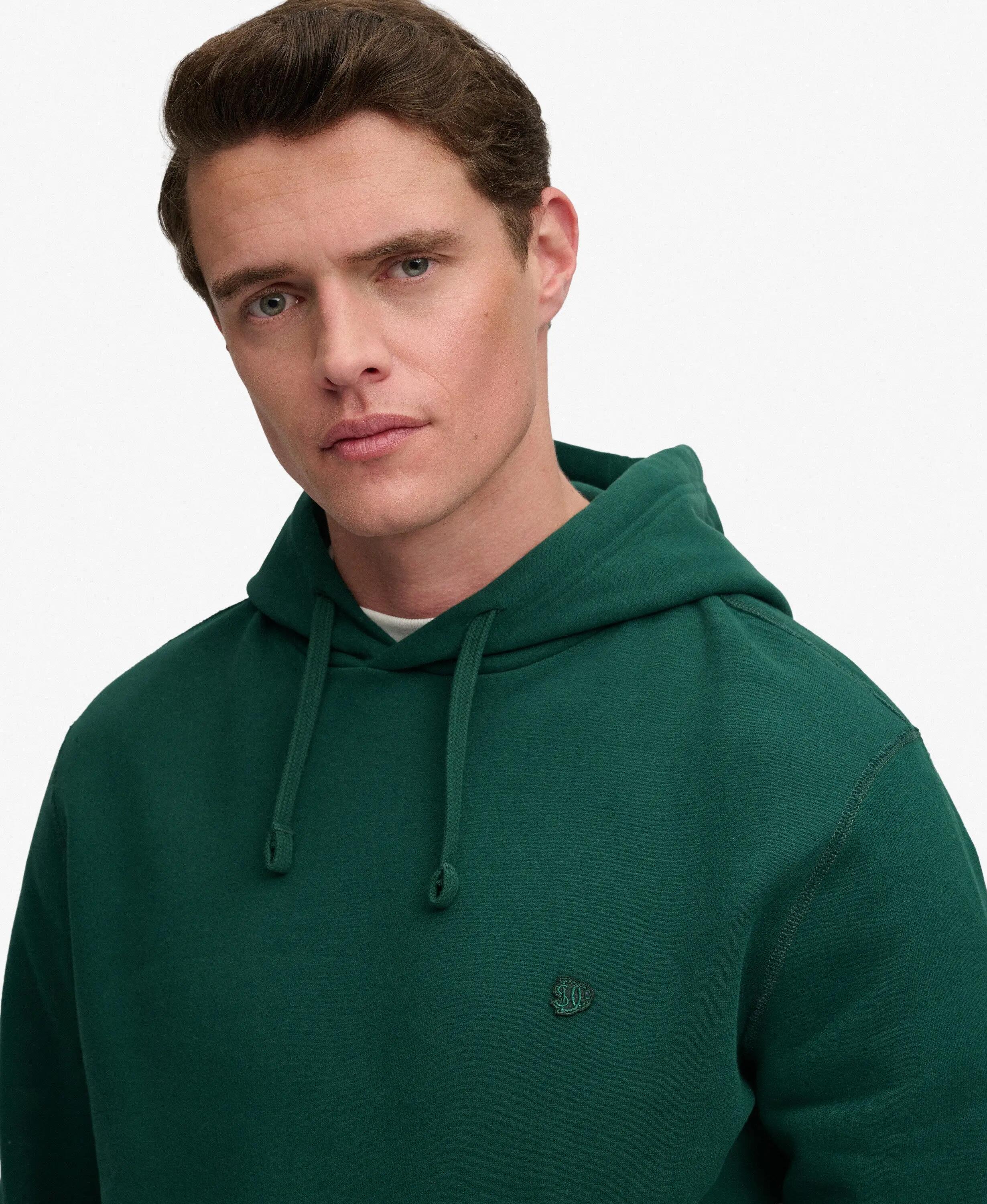 superdry Hoodie Essential SD Co Logo – corte relaxed, Varsity Green 4/7
