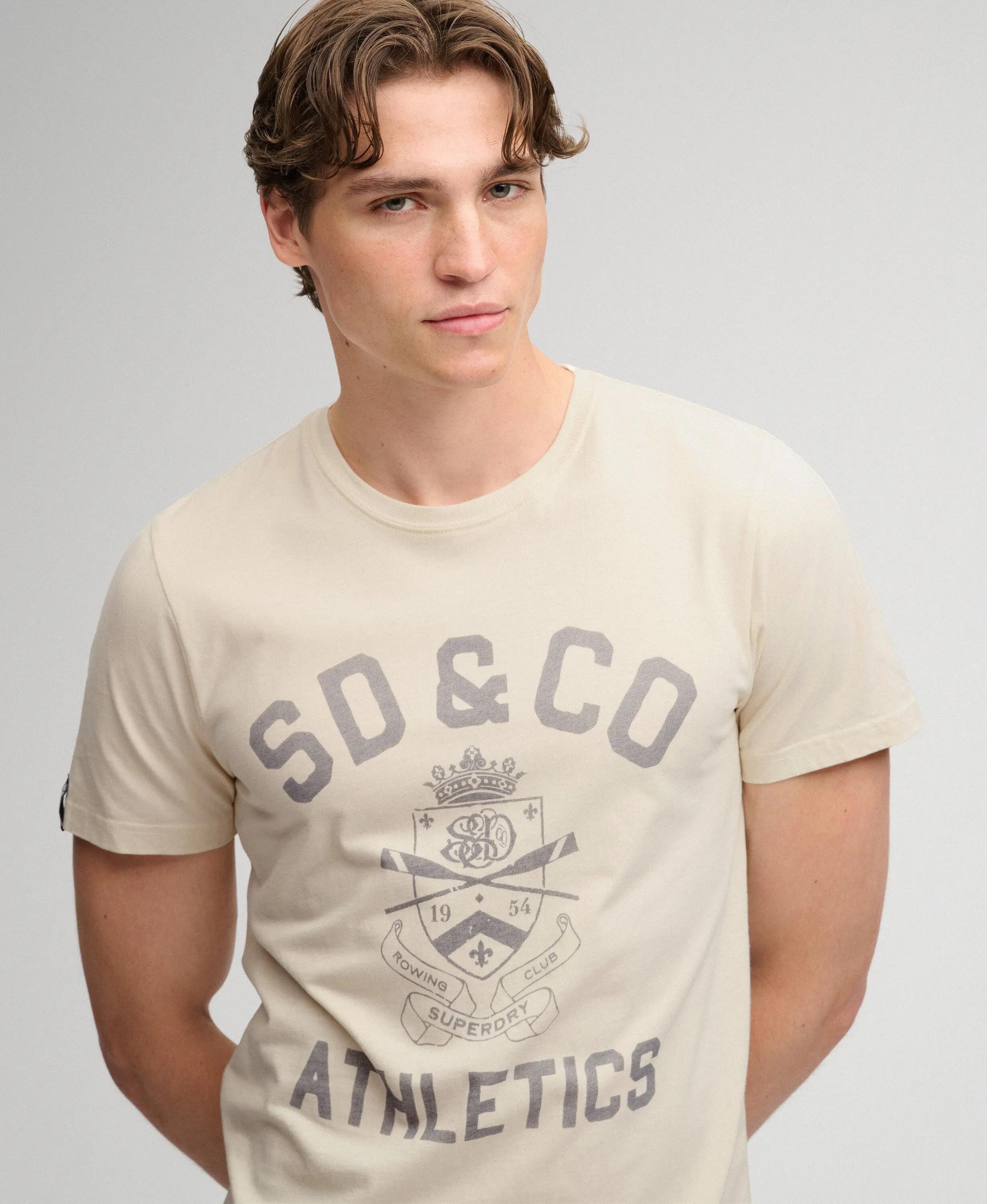 superdry T-shirt Gothic Varsity en coton bio – coupe relaxed 4/7