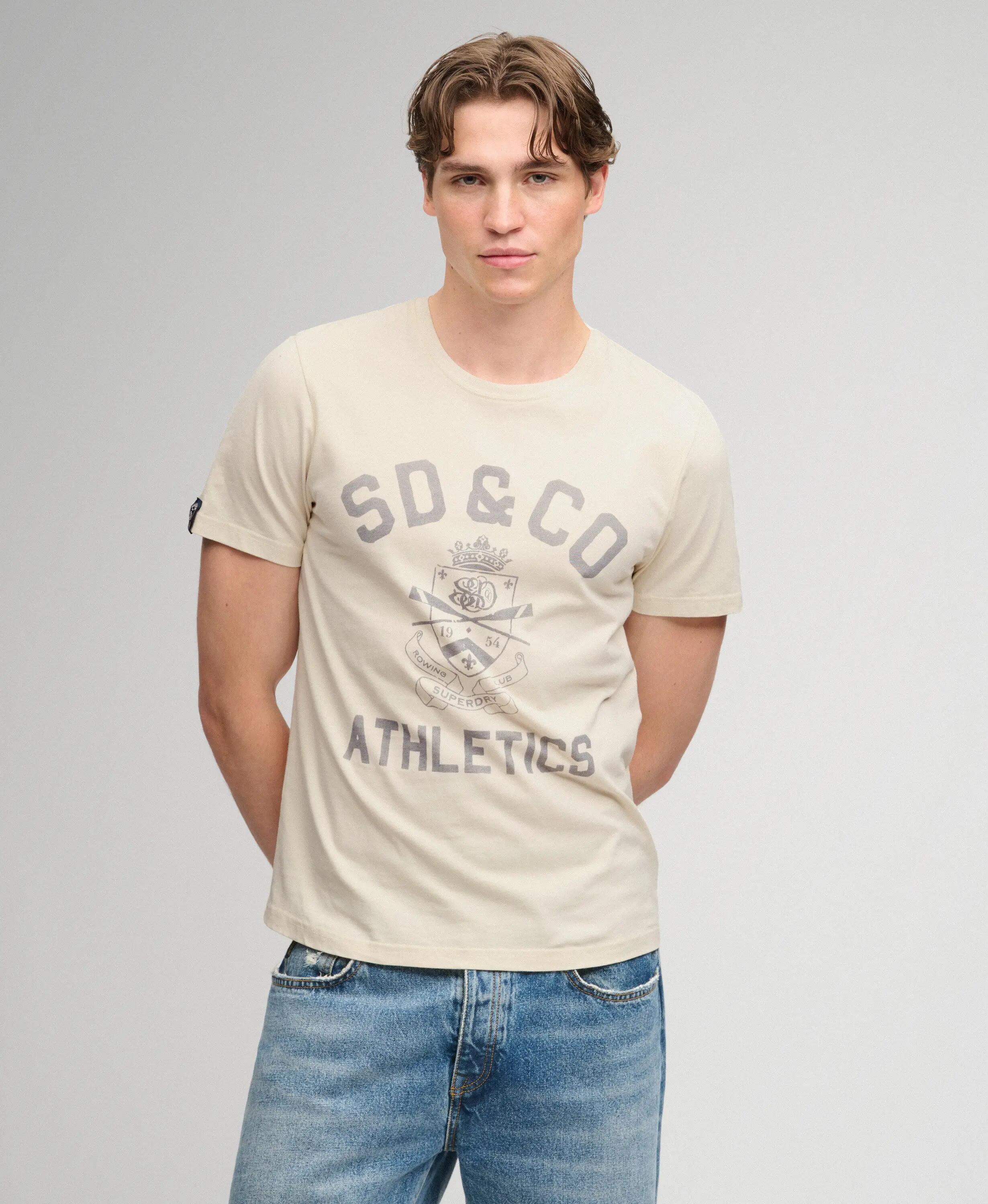 superdry T-shirt Gothic Varsity en coton bio – coupe relaxed 2/7