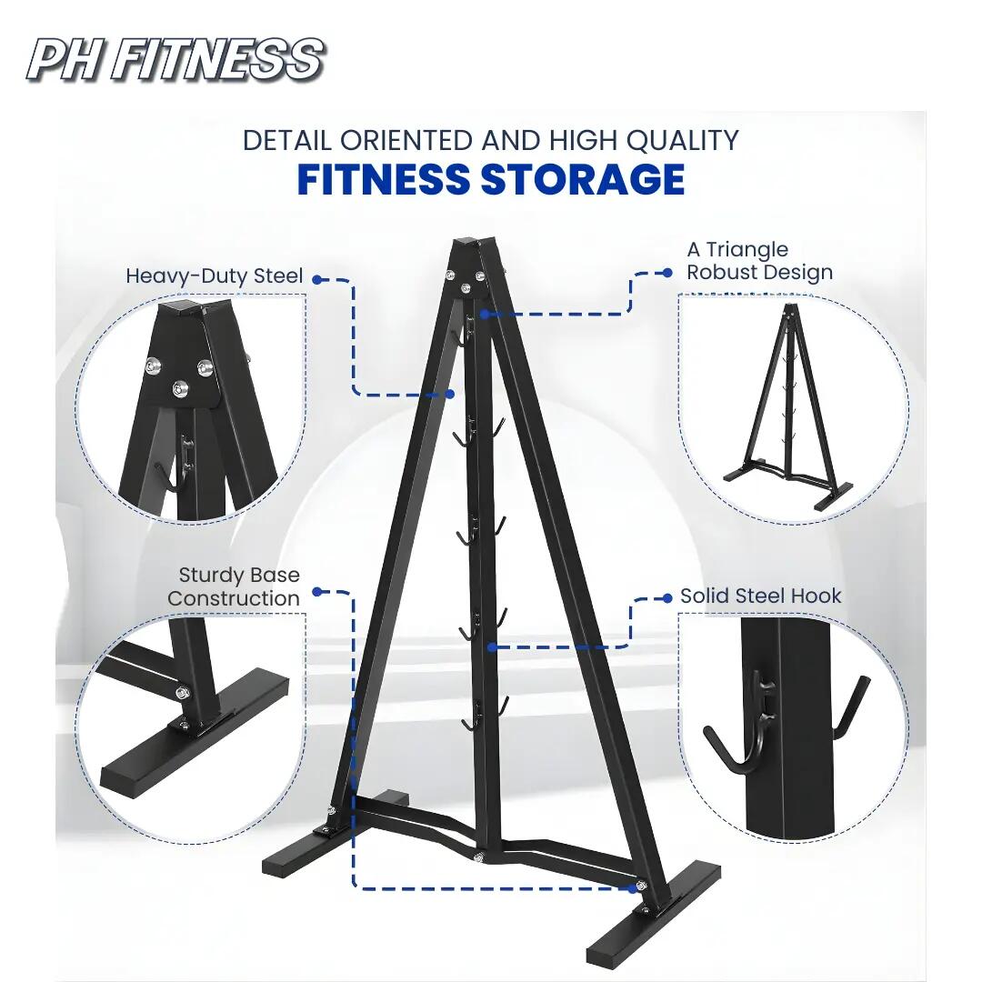 Rack PH Fitness A-Frame in Acciaio per Accessori Cavo 3/7