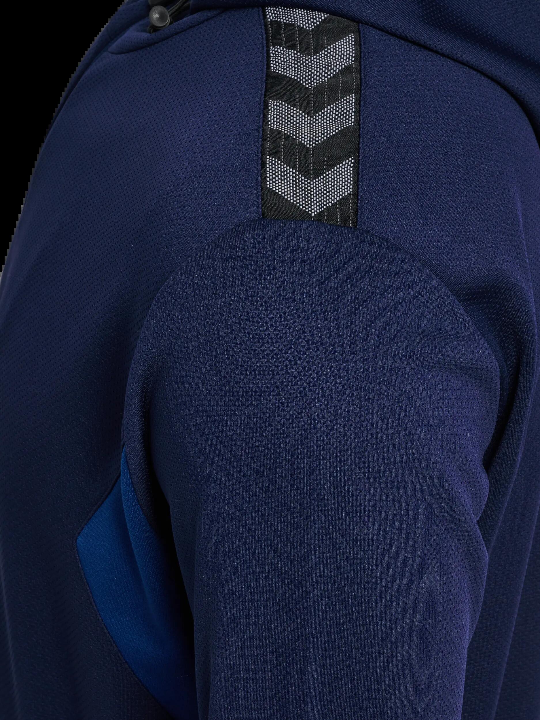hummel Zip Jacket hmlAUTHENTIC PL ZIP HOODIE poliéster MARINE 3/6