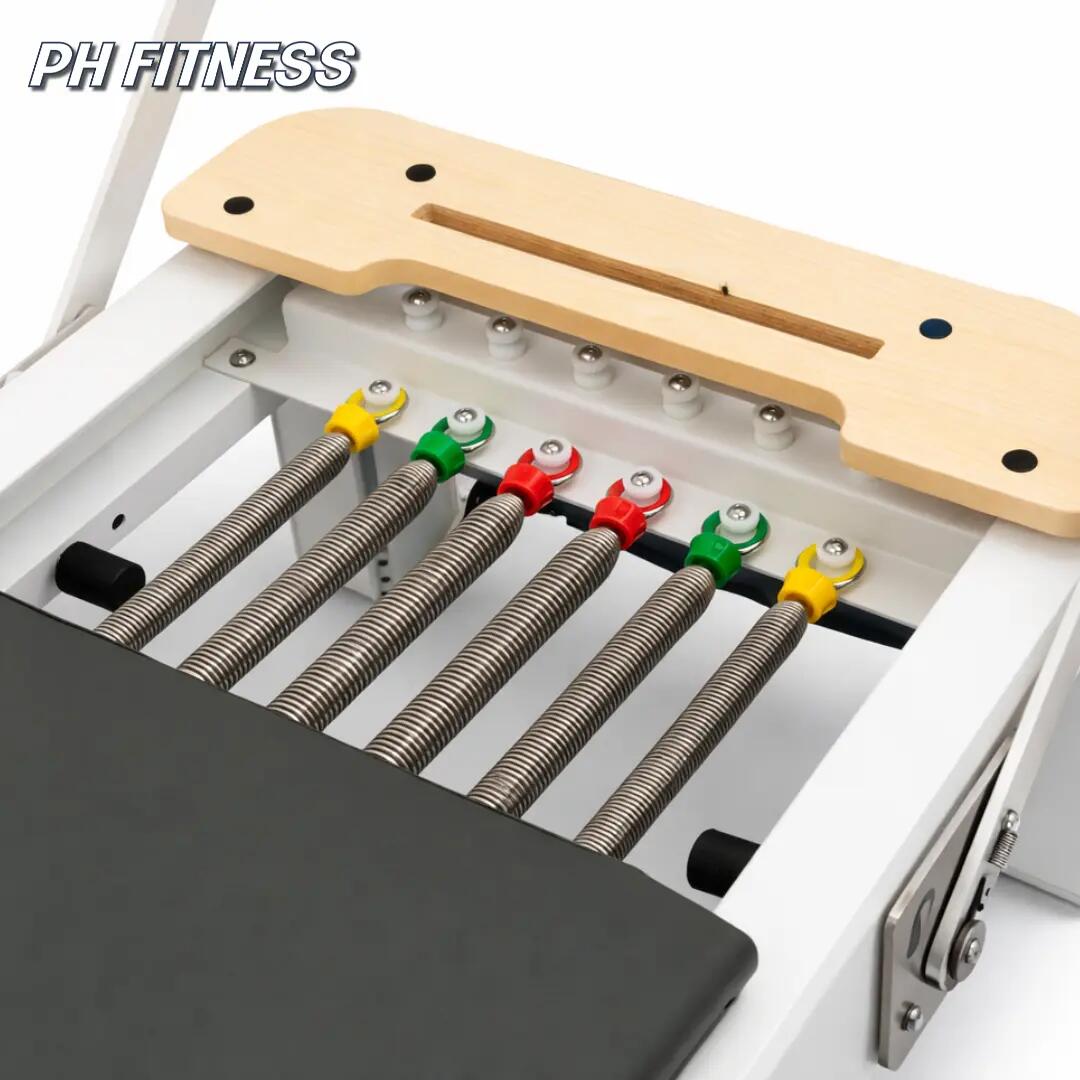 Reformer Pilates alluminio con mezza torre trapezio | PH Fitness 6/9