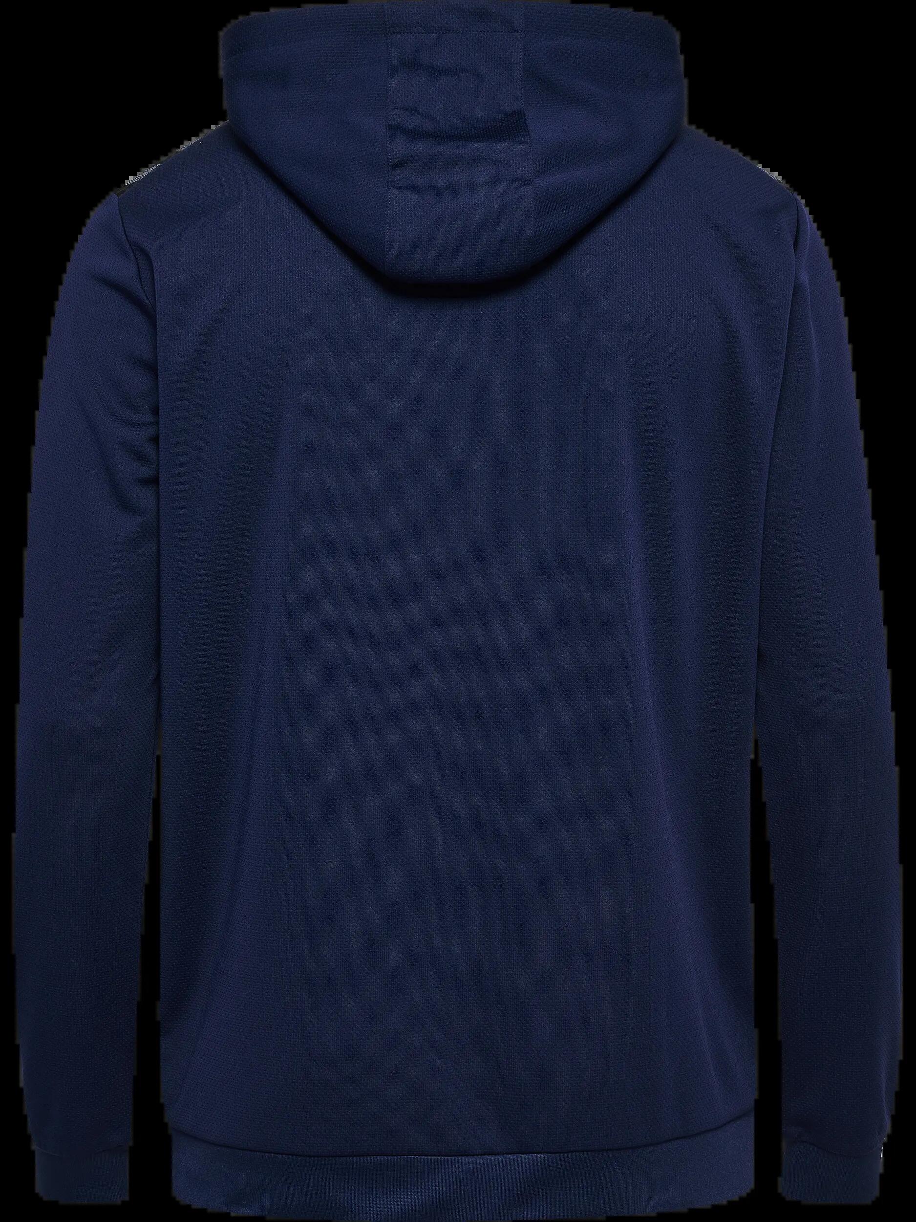 hummel Zip Jacket hmlAUTHENTIC PL ZIP HOODIE poliéster MARINE 2/6