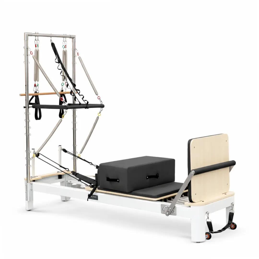 Reformer Pilates alluminio con mezza torre trapezio | PH Fitness 2/9