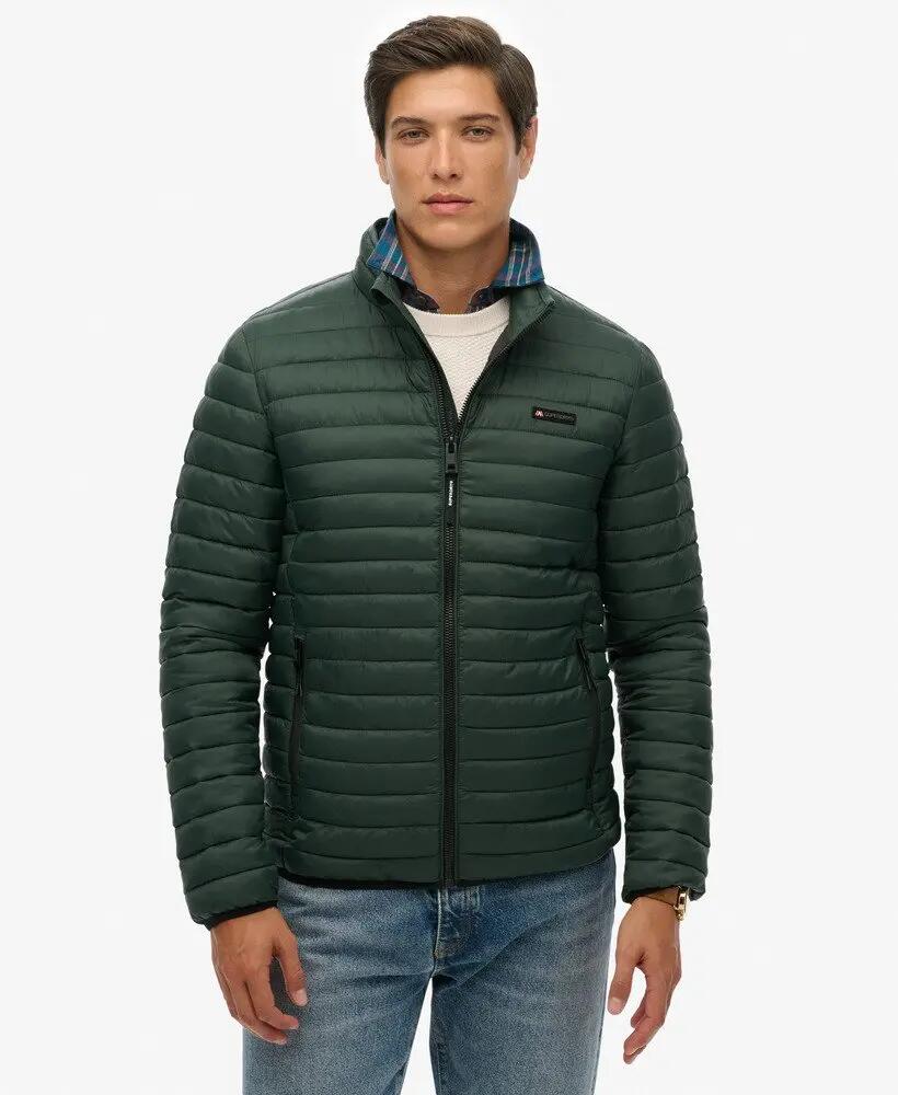superdry Casaco Fuji Lite acolchoado slim em nylon reciclado 5/7