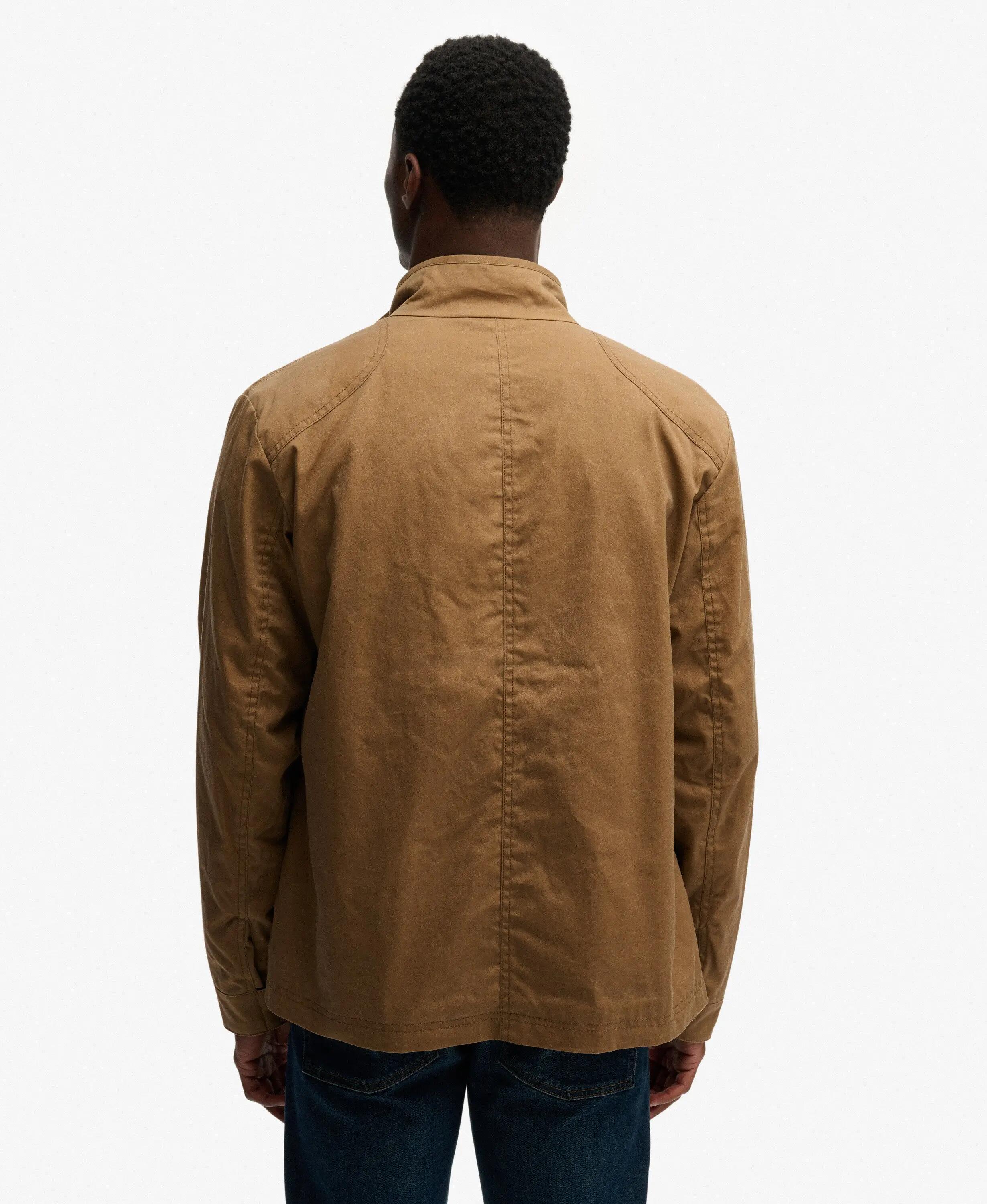 superdry Casaco Racer Wax - algodão, corte boxy 6/7
