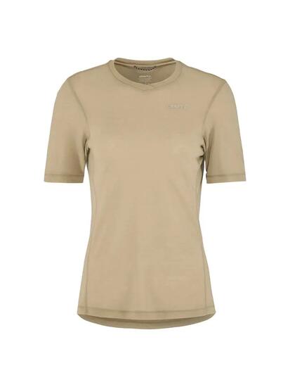 craft Everyday Wool SS Tee W — T-shirt mérinos et polyester recyclé