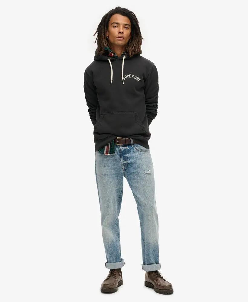 superdry Tattoo Graphic Hoodie van biologisch katoen en gerecycled polyester 3/5