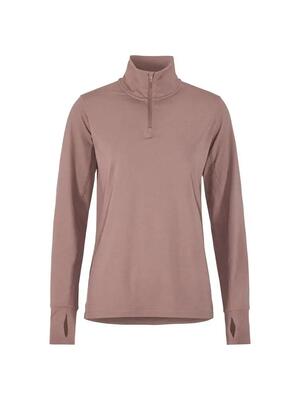 Craft flow hz ls w – lange mouw top met col van gerecycled polyester