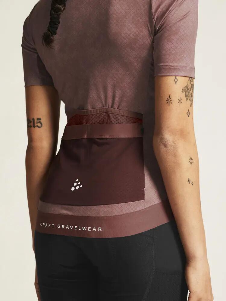 craft PRO Gravel Ss Jersey W – Maillot gravel ligero y elástico 5/7