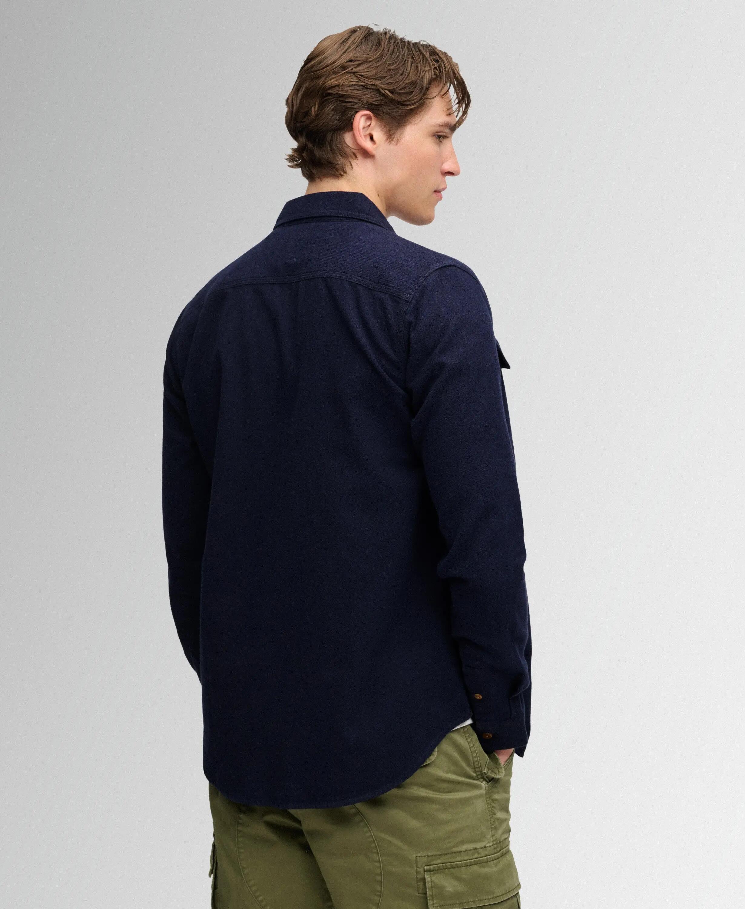 superdry Overshirt Trailsman Relaxed Fit en algodón orgánico - DEEP NAVY 5/7