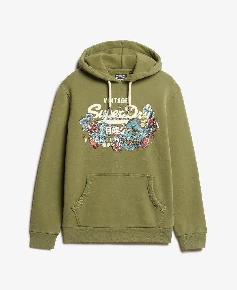 superdry Sweatshirt com capuz Tokyo Vl Graphic em algodão orgânico e poliéster 6/6
