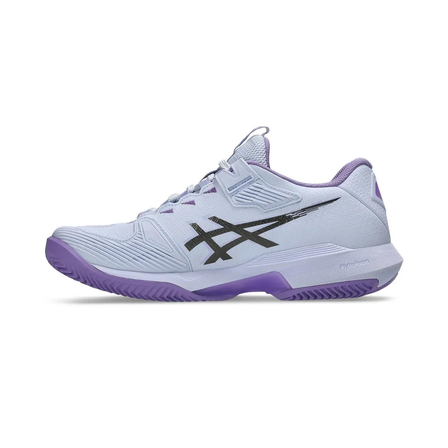 Asics Solution Speed Ff 4 Clay Night Energy Blanc/lilas Femme 1042a312 4/6