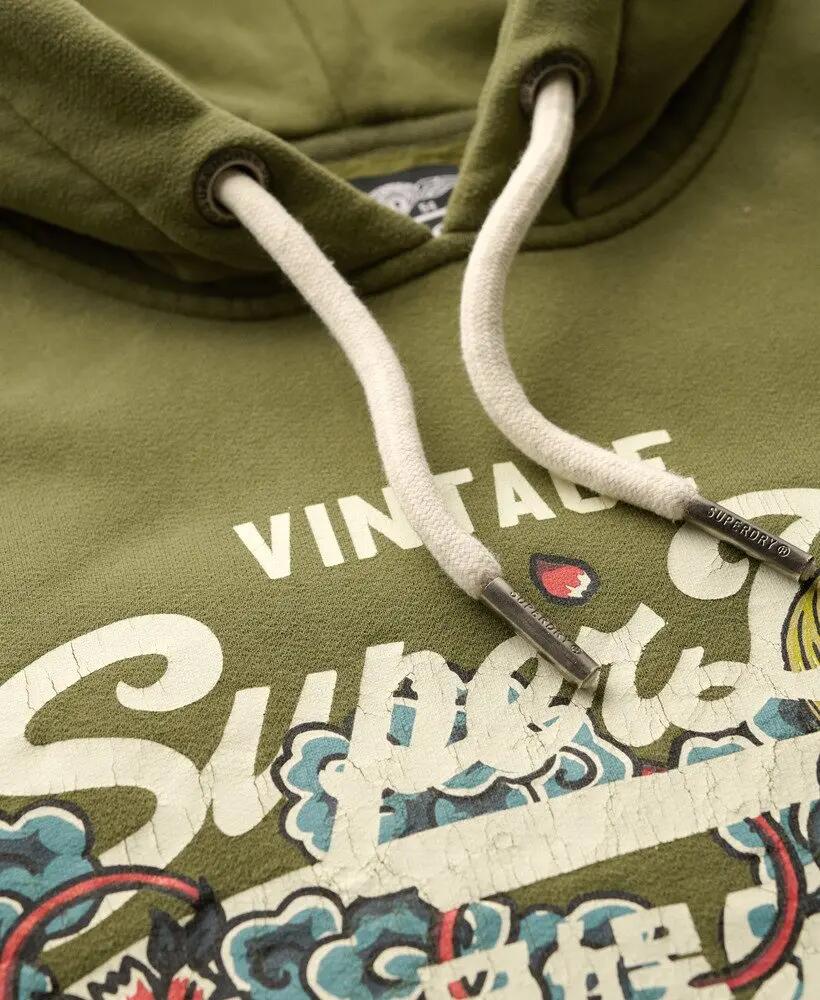 superdry Sweatshirt com capuz Tokyo Vl Graphic em algodão orgânico e poliéster 5/6