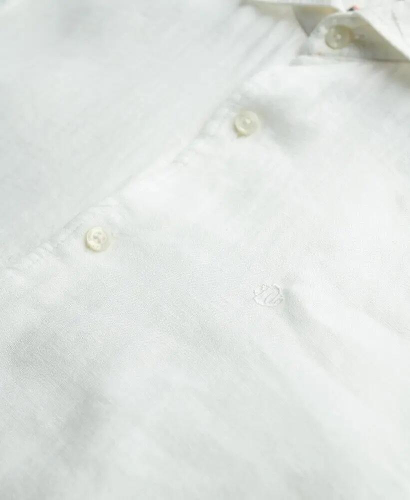 superdry Camicia in lino ricamata Vacation – 100% lino, vestibilità relaxed 5/6